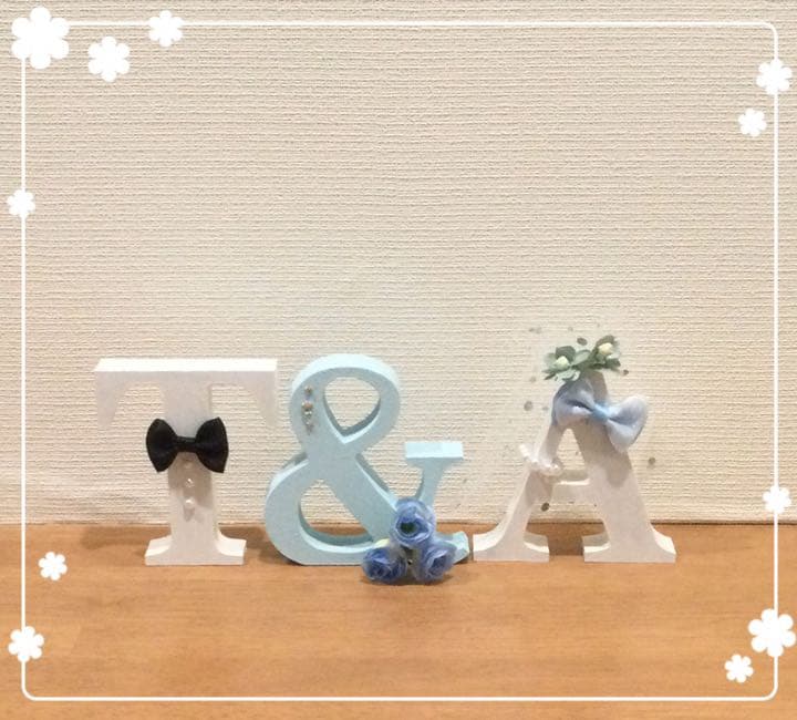 miichan様確認用]アルファベット オブジェMikan様確認用♡イニシャル