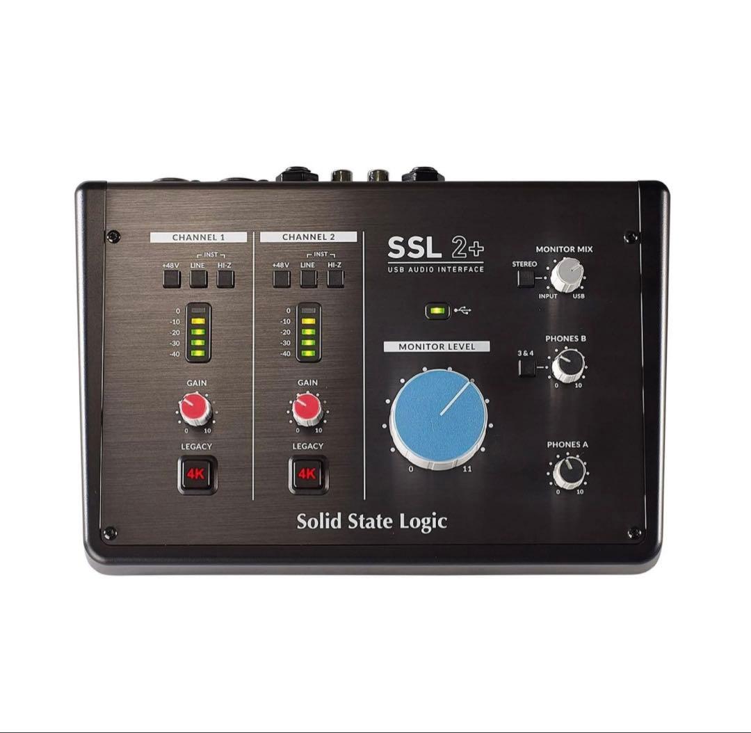Solid State Logic SSL 2+ オーディオインターフェイス SSL (Solid State Logic) ( ソリッドステートロジック ) SSL2MKII USB
