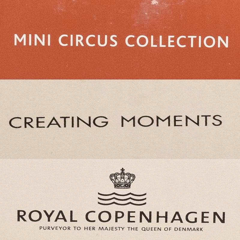 ロイヤルコペンハーゲン ミニサーカスコレクション アシカとボール V
