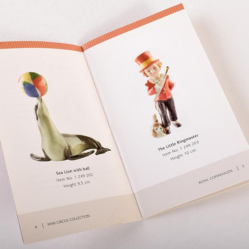 ロイヤルコペンハーゲン ミニサーカスコレクション アシカとボール V