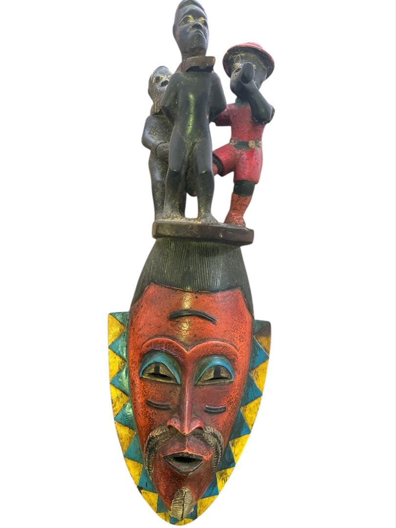 グロ族仮面 63cm アフリカン プリミティブアート マスク 木彫 p805-02-1-200x200.jpg