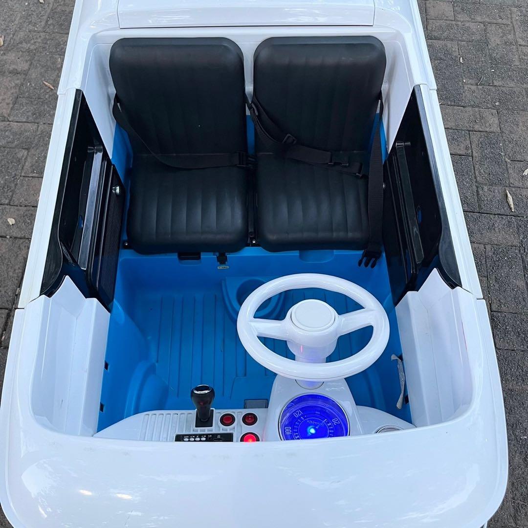 超希少✨️ ワーゲンバス 電動ラジコン 子供2人乗り 体重40kgまで可能