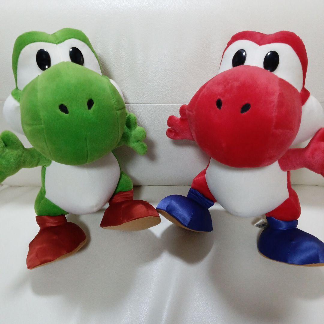 ヨッシーストーリー　ぬいぐるみ　スーパーマリオ　希少美品当時物非売品2体　タカラ 楽天市場】【送料無料】 スーパーマリオ AC42 ぬいぐるみ L ヨッシー