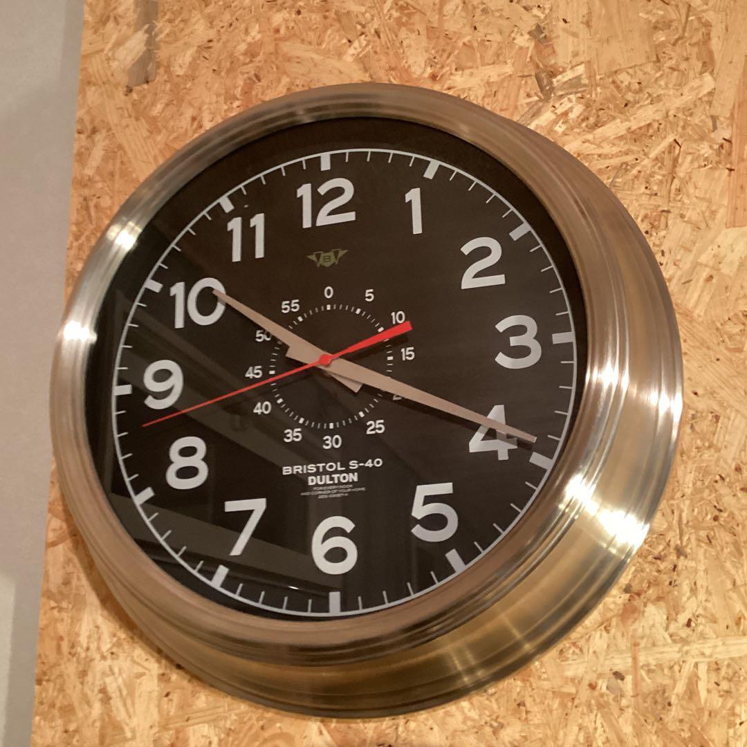 DULTON BRISTOL S-40 掛時計 ステンレススチール製 楽天市場】【レビュー特典】 壁掛け時計 直径40cm DULTON ダルトン