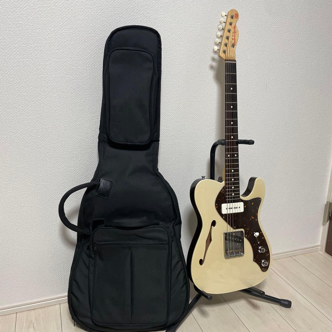 Psychederhythm Hollow T-Line - Metal Gray Metallic | White Guitars