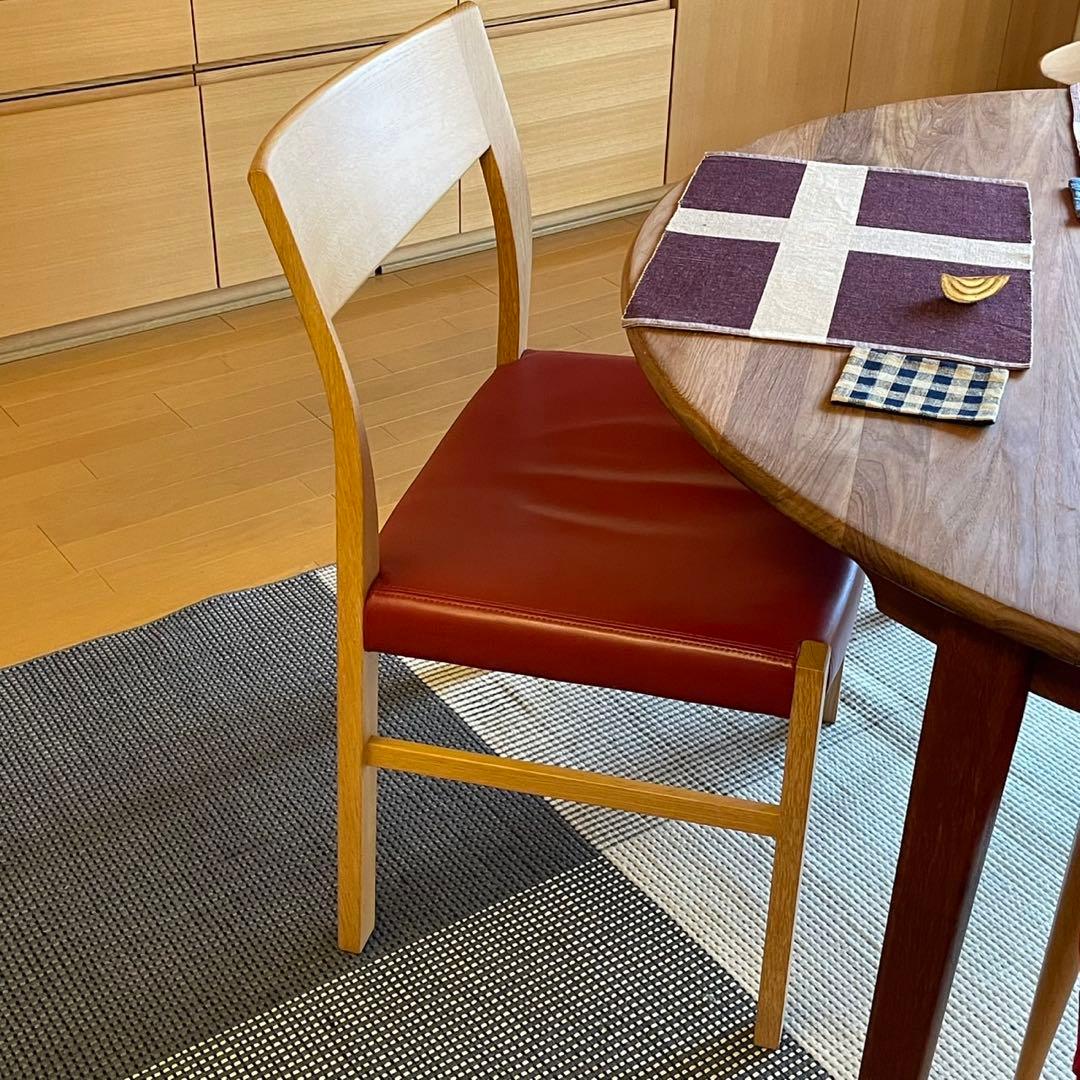 ①カンディハウス ダイニングチェア レジェーロ レザー - メルカリ