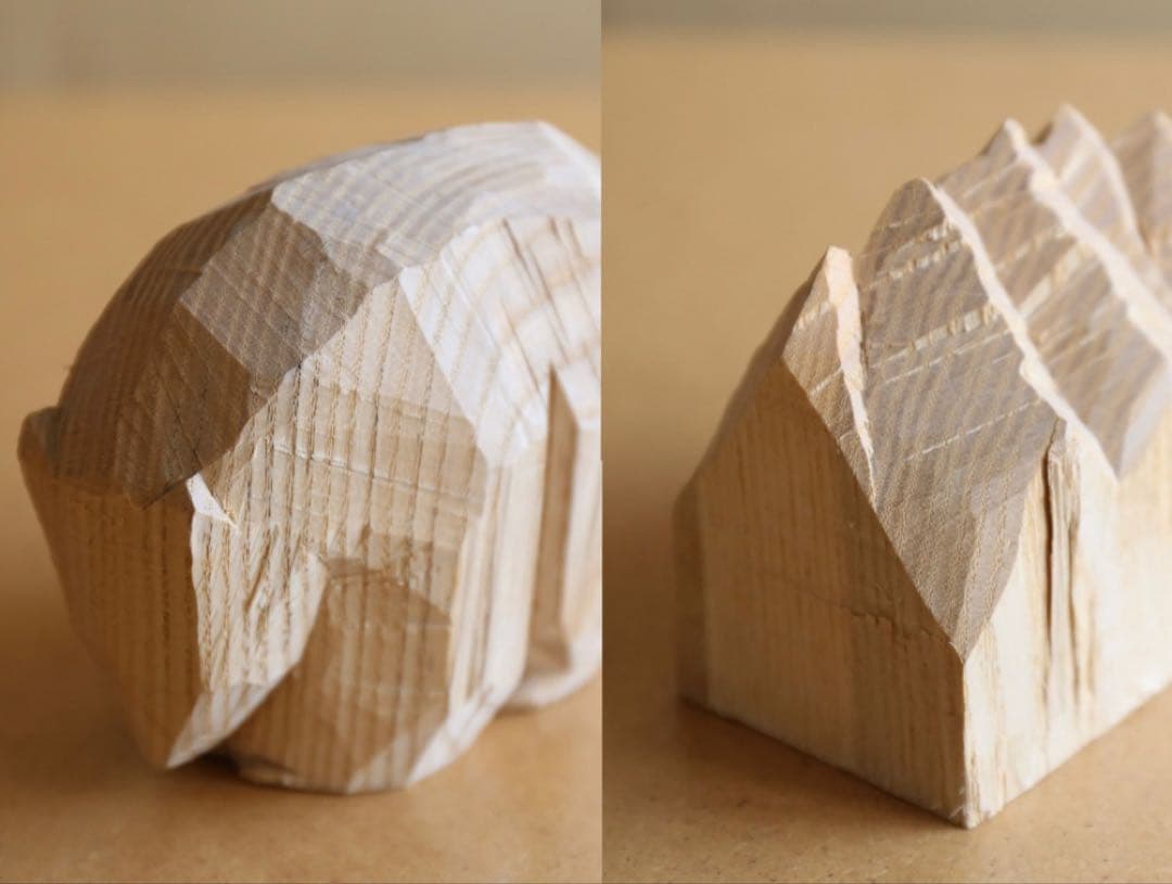 高野夕輝 木彫り熊 彫刻 木彫 オブジェ 作家 1 高野夕輝 木彫り熊 彫刻 木彫 オブジェ 作家 コレクション 1 - メルカリ