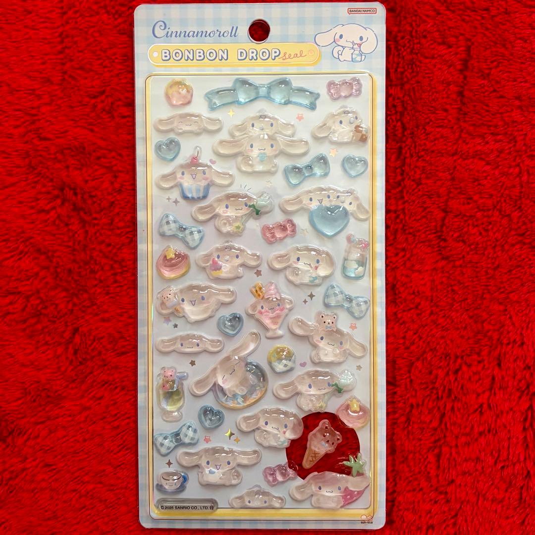 正規品】ボンボンドロップシール サンリオ 8種コンプリートセット