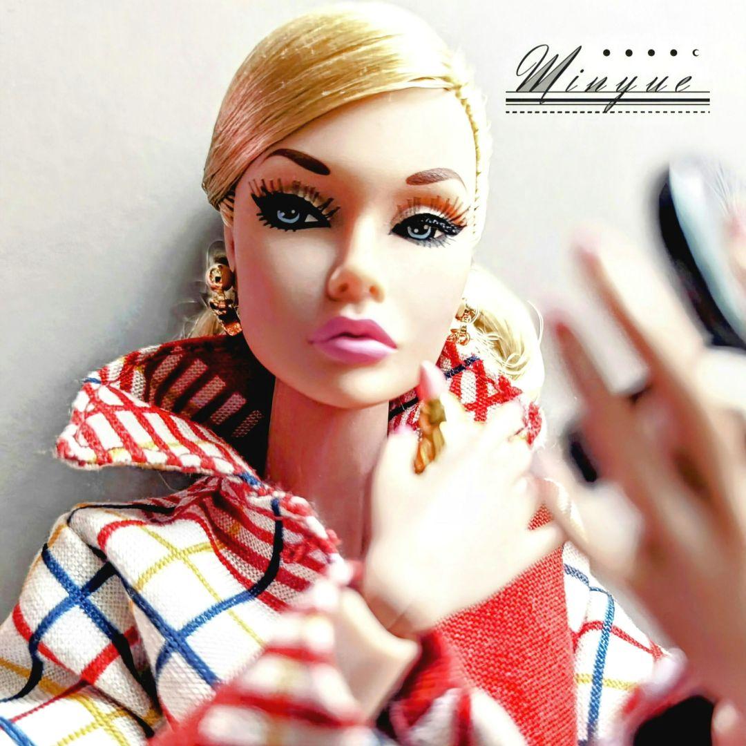 ポピーパーカー チェック柄コートセット スペシャル6点set Poppy parker doll - Etsy 日本