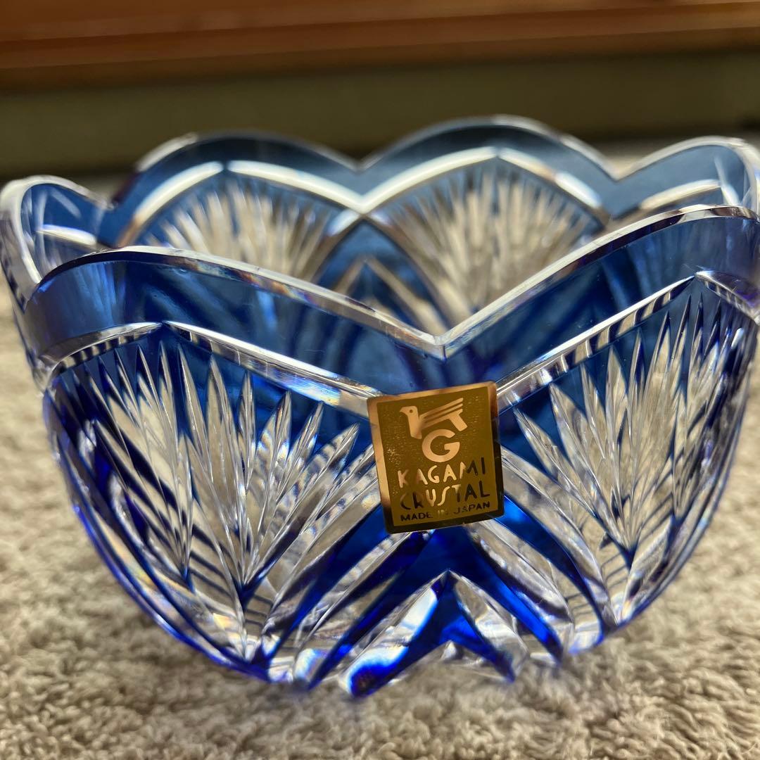 各務(カガミ)クリスタル 小鉢揃 江戸切子 小鉢＜矢来重紋＞ | カガミクリスタル