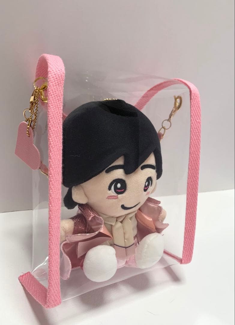 あき＠次回発送3/10様専用 ちびぬいポーチ ピンク なにわ男子 道枝駿佑