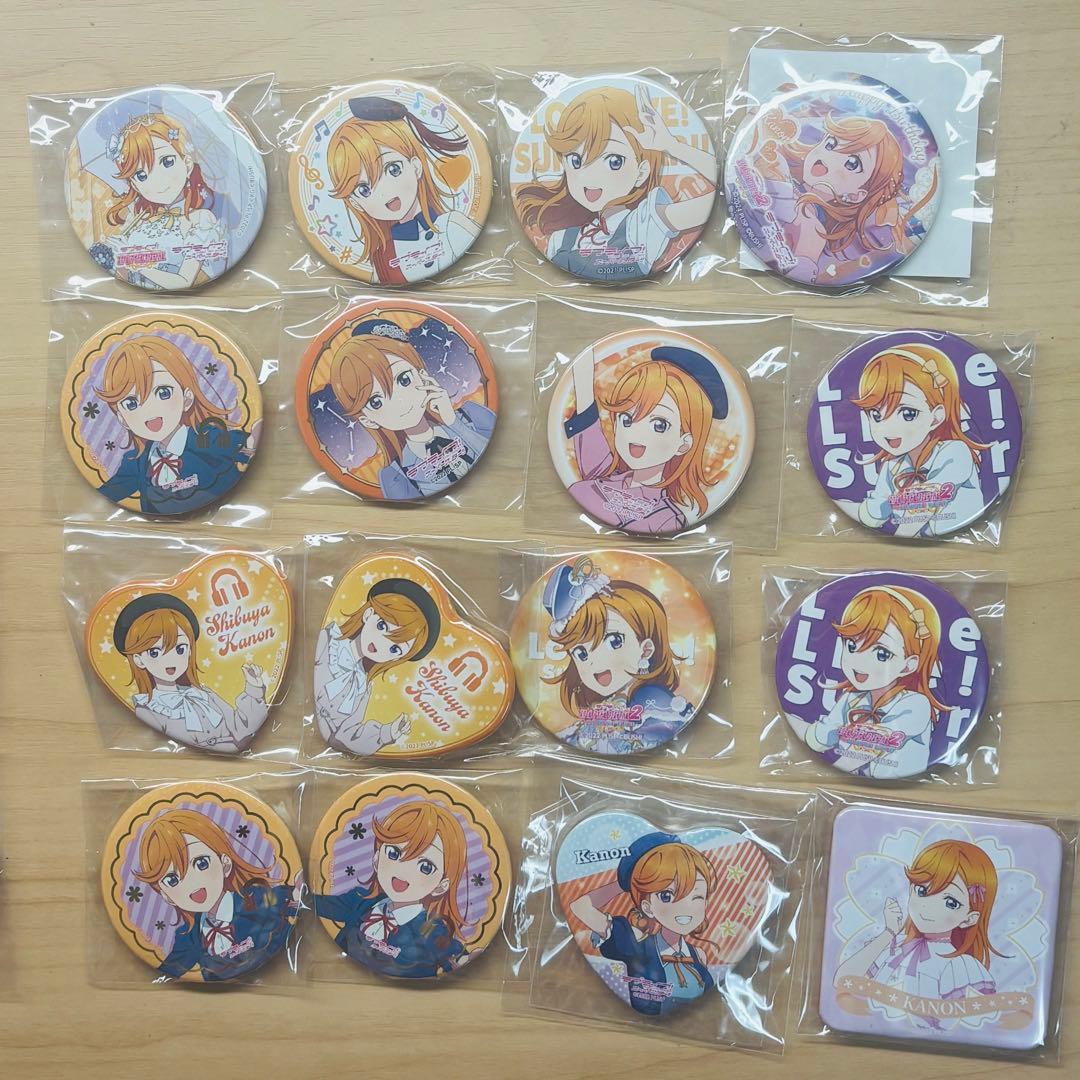 澁谷かのん 缶バッジ16個 - メルカリ