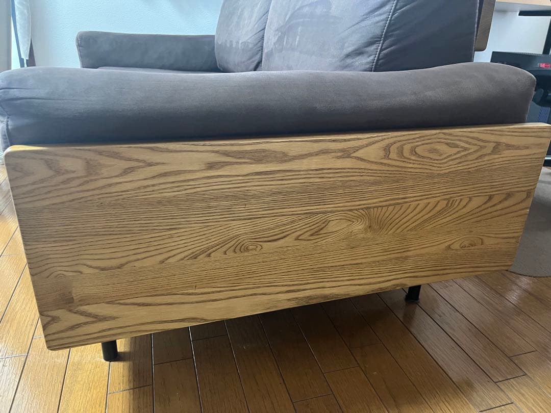 Unico トレル カバーリングソファ2.5シーター ダークブラウン - メルカリ