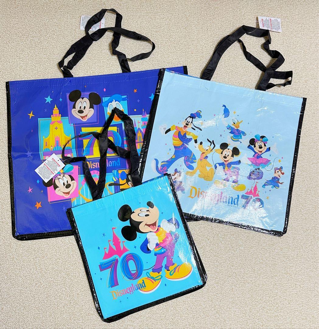カリフォルニアディズニー♡ショッパー♡ショッピングバッグ♡70周年