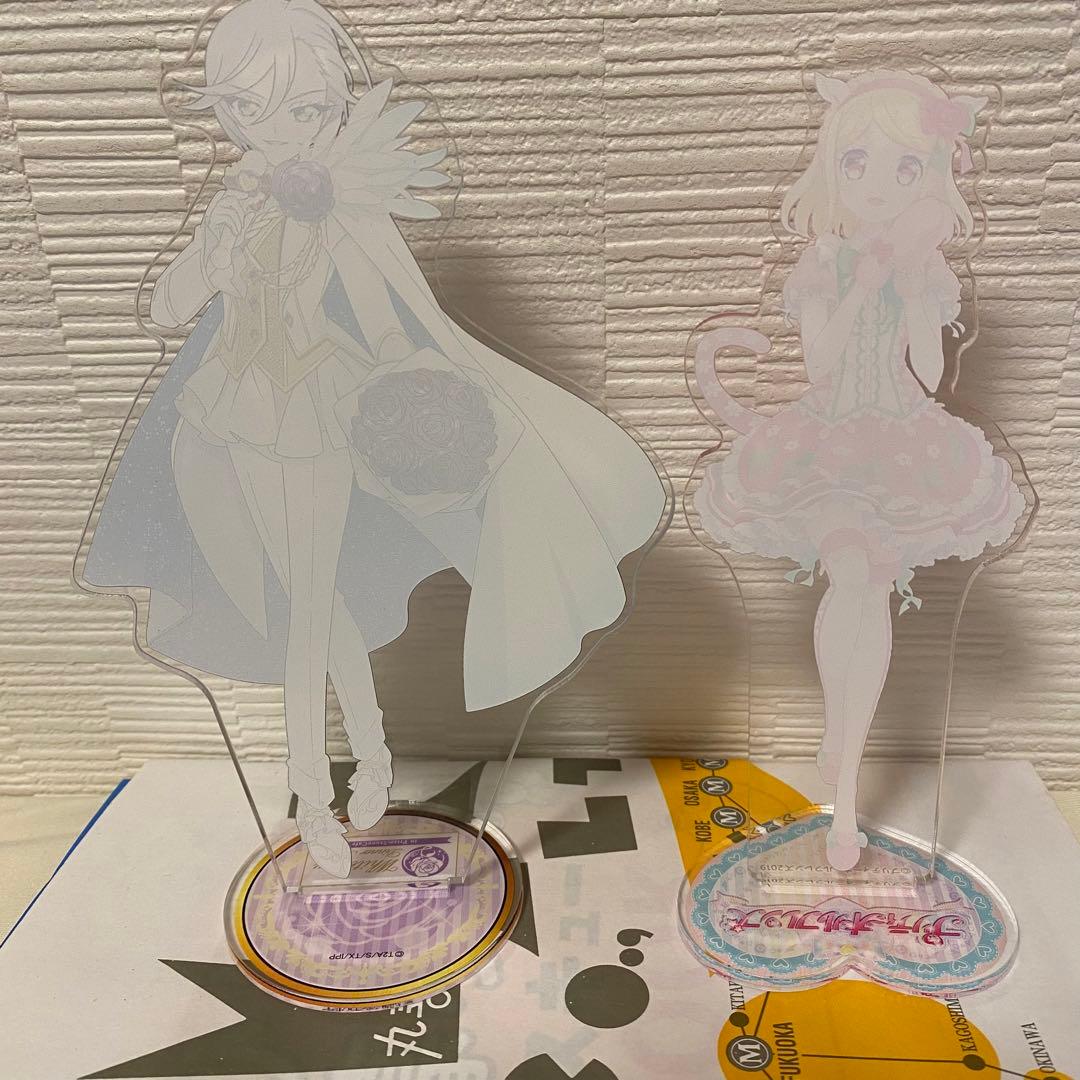 プリパラ 紫京院ひびき・緑風ふわりアクリルスタンド - メルカリ