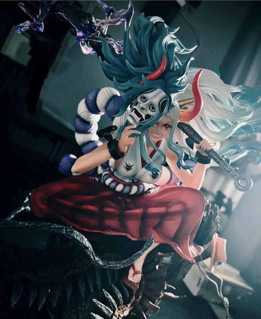 ワンピース ヤマト フィギュア ガレージキット 塗装済み完成品 pop