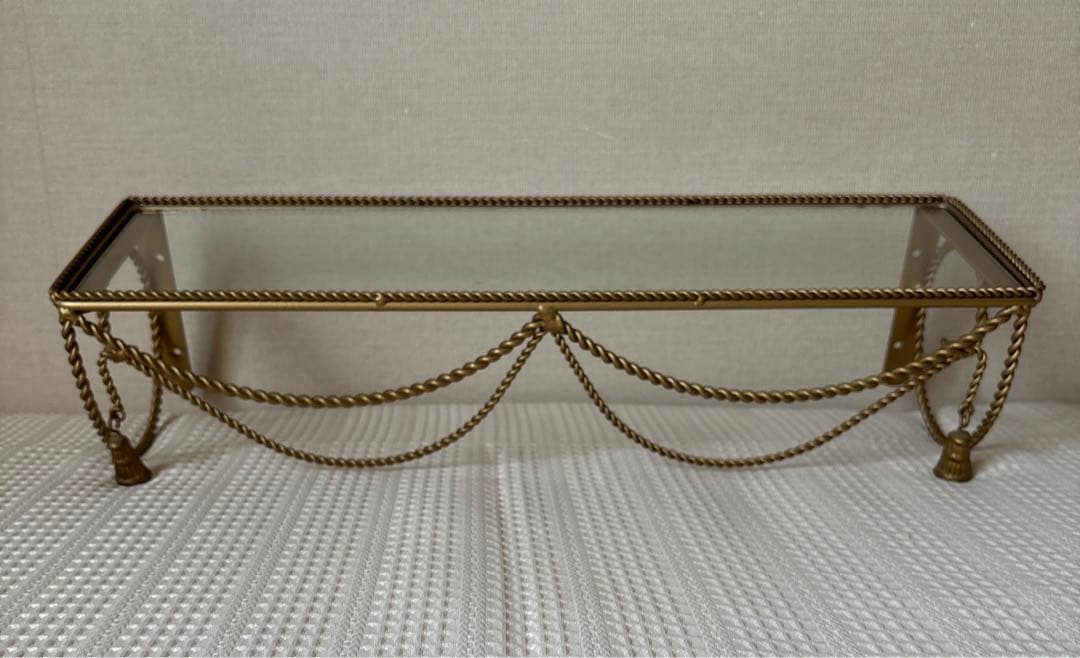 ウォールシェルフ  ヨーロピアン  ゴールド  2個セット アイアン マルチ ウォールシェルフ アンティーク ゴールド シェルフ 棚