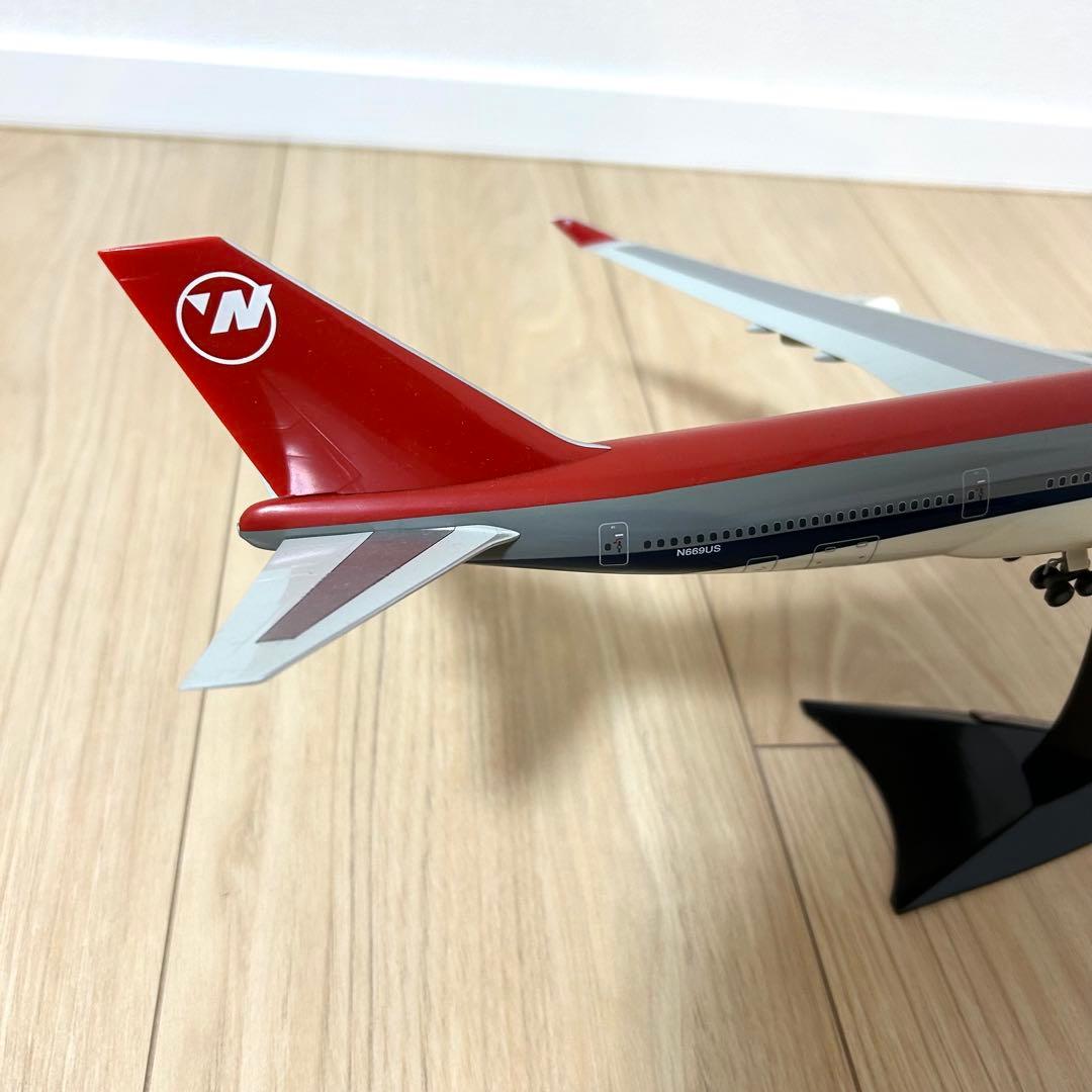 herpa 1/200スケール ノースウエスト航空 Boeing 747-400 - メルカリ