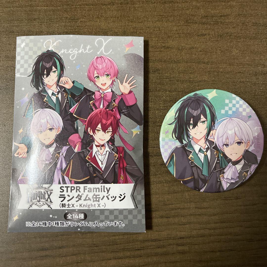 STPR AGF 2025 騎士X ランダム缶バッジ しゆんくん×タケヤキ翔くん