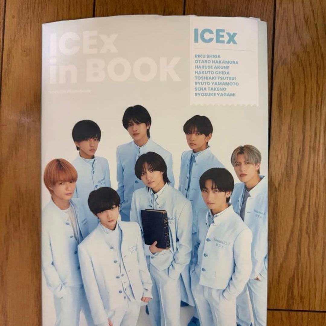ICEx 写真集 志賀李玖 サイン入り - メルカリ