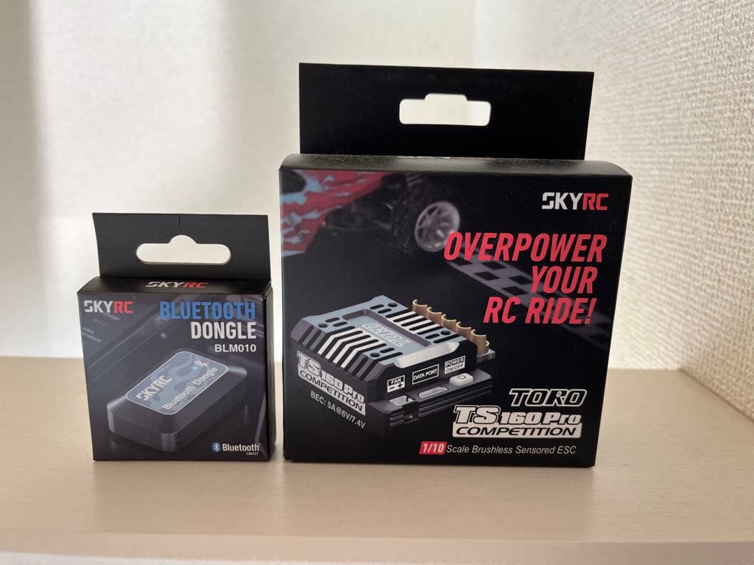 SKYRC TORO TS160 160A ブラシレスセンサー付き ESC SKYRC TORO TS160 Pro 160A ブラシレスセンサー ESC 6V/7.4V BEC 1/10