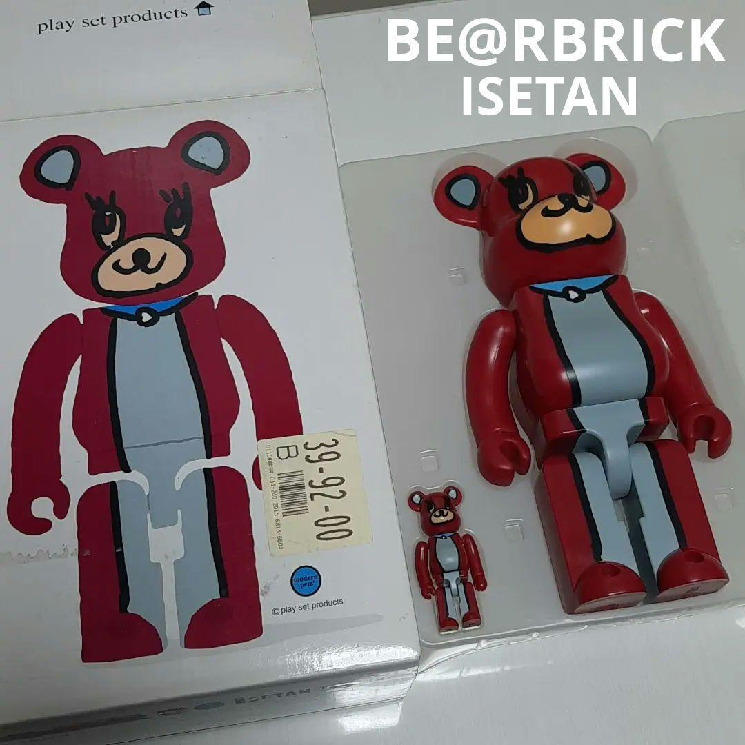 レア ISETAN限定 BE@RBRICK ベアブリック 400%&100% - メルカリ