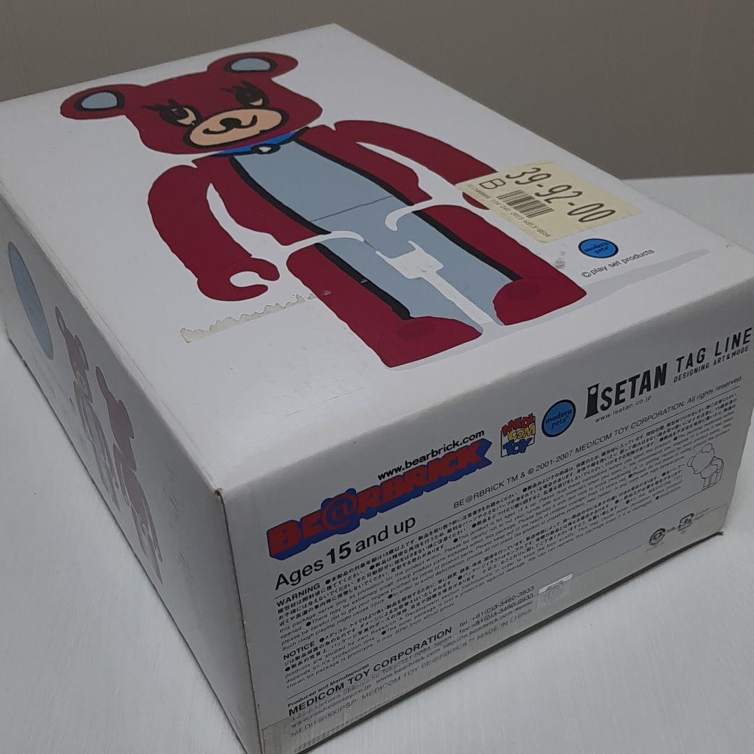レア ISETAN限定 BE@RBRICK ベアブリック 400%&100% - メルカリ