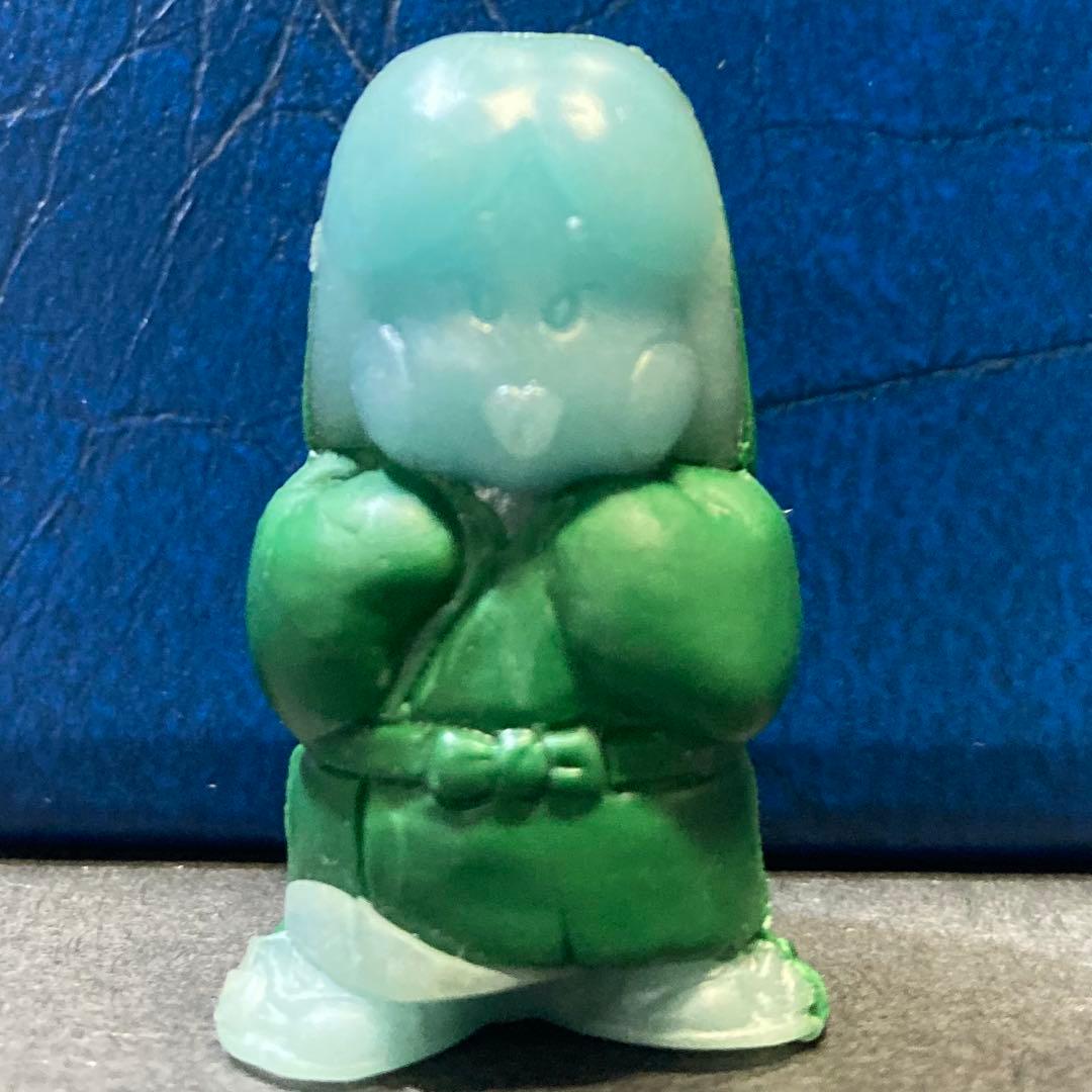 ロッテ ファミコンチョコ 雪女 新・鬼ヶ島シリーズ 消しゴム 蓄光 昭和