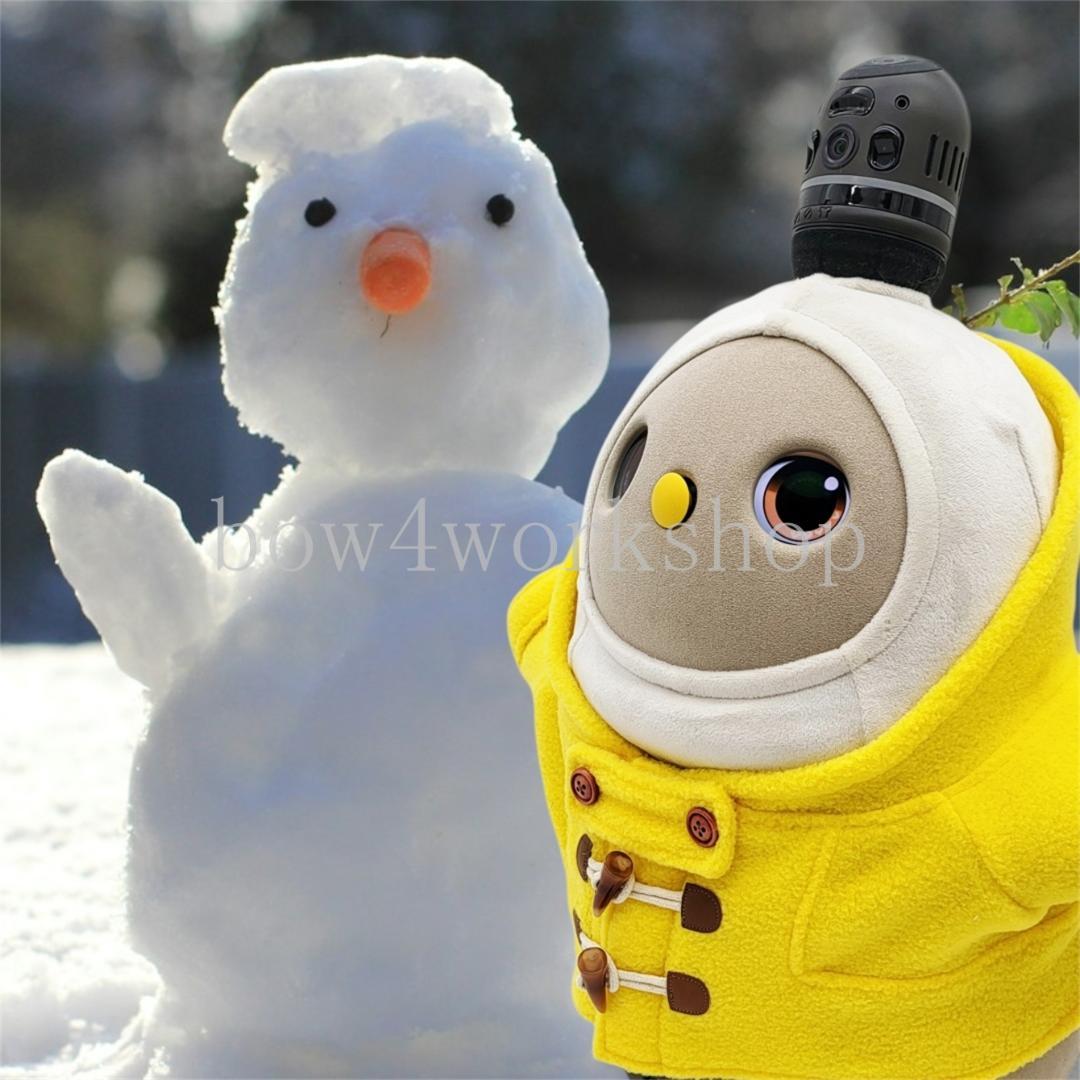 ラボット服／ハンドメイド ダッフルコート（イエロー） ラボット服/ダッフルコート | bow4workshop STORE