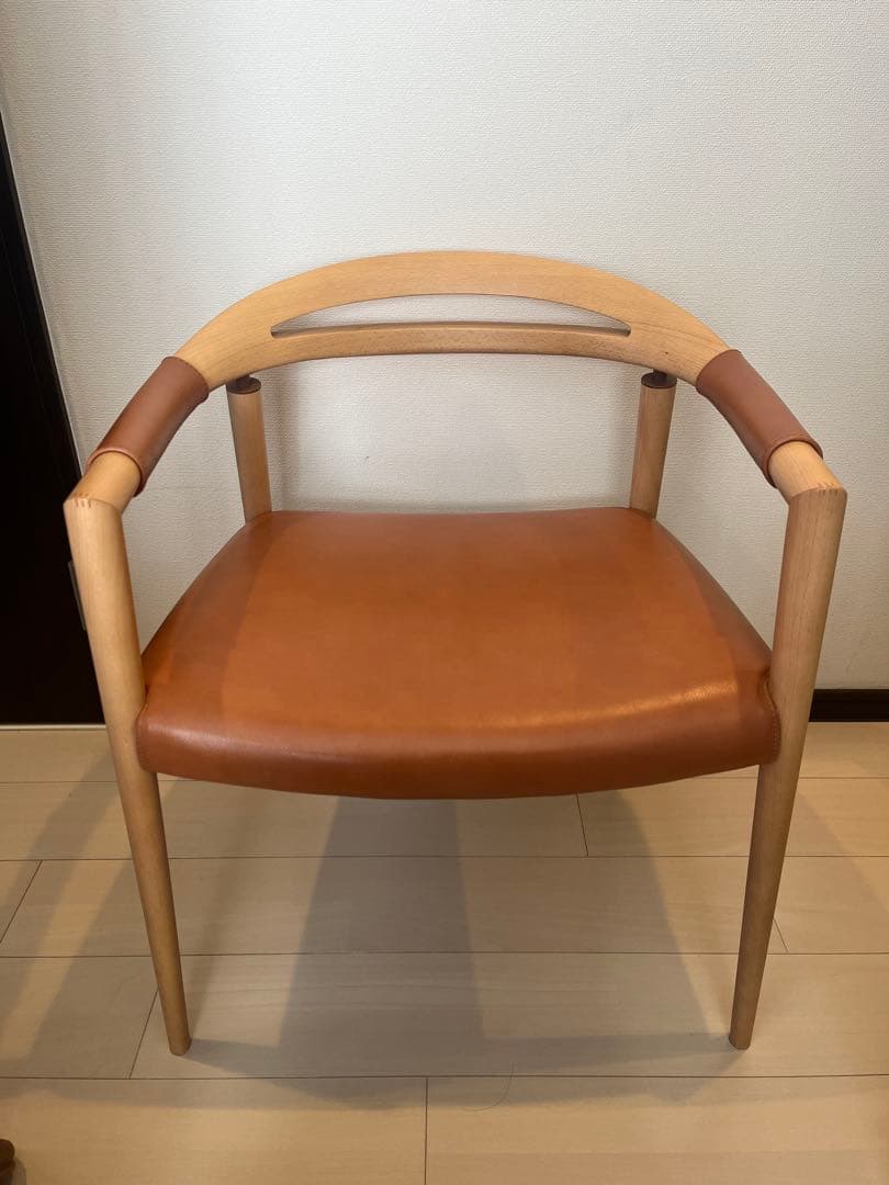 日進木工アームチェア(柏木工飛騨産業HIROSHIMAチェア宮崎椅子製作所) ①日進木工アームチェア(柏木工飛騨産業HIROSHIMAチェア宮崎椅子製作所