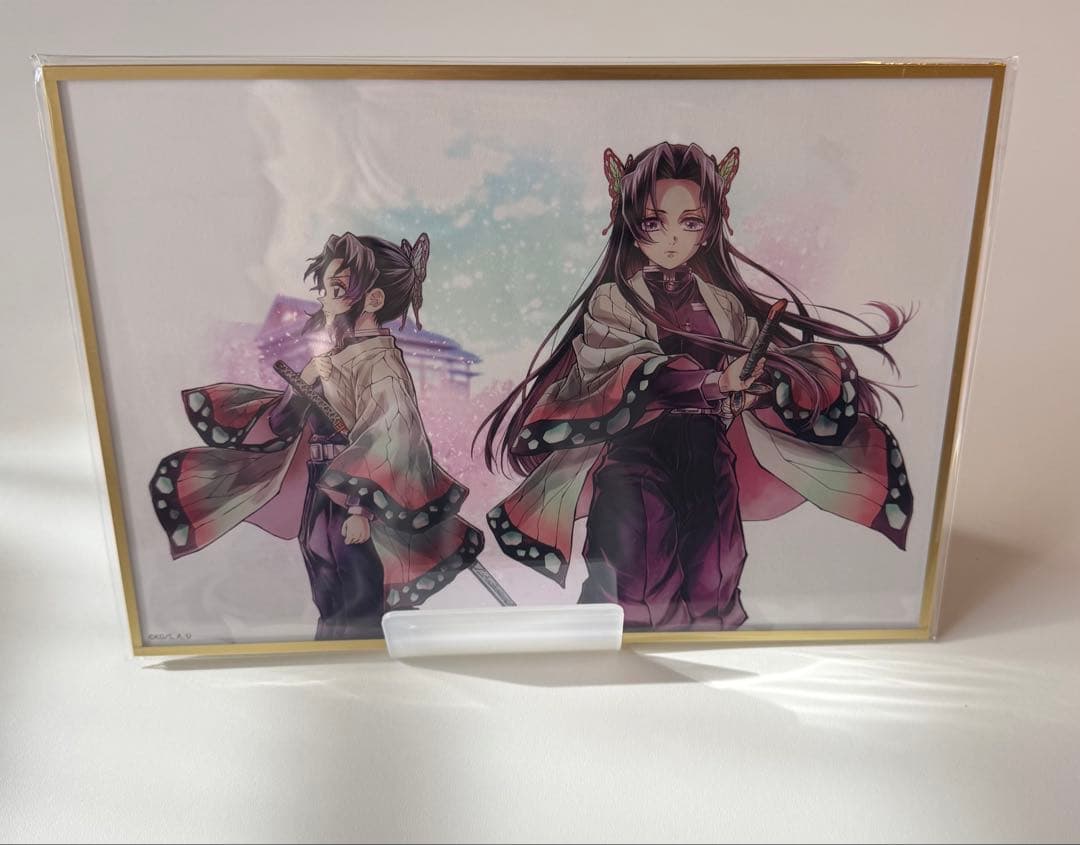 鬼滅の刃Webショップくじ B賞 アクリル色紙 しのぶ＆カナエ 鬼滅の刃 webshopくじ 胡蝶しのぶ 胡蝶カナエ｜Yahoo!フリマ（旧PayPay