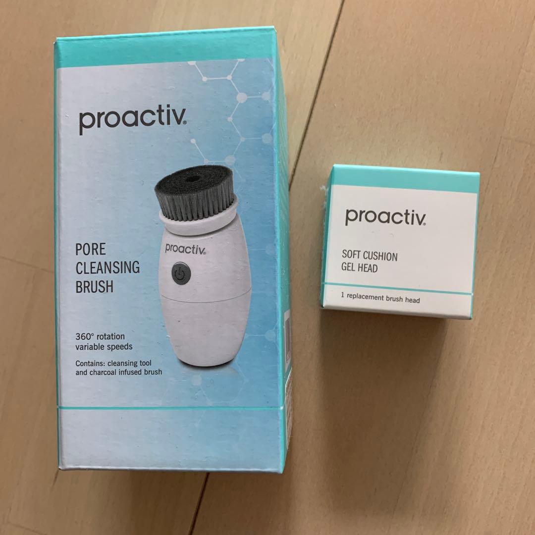 プロアクティブ クレンジング ブラシ 替えゲルヘッド付き 未使用