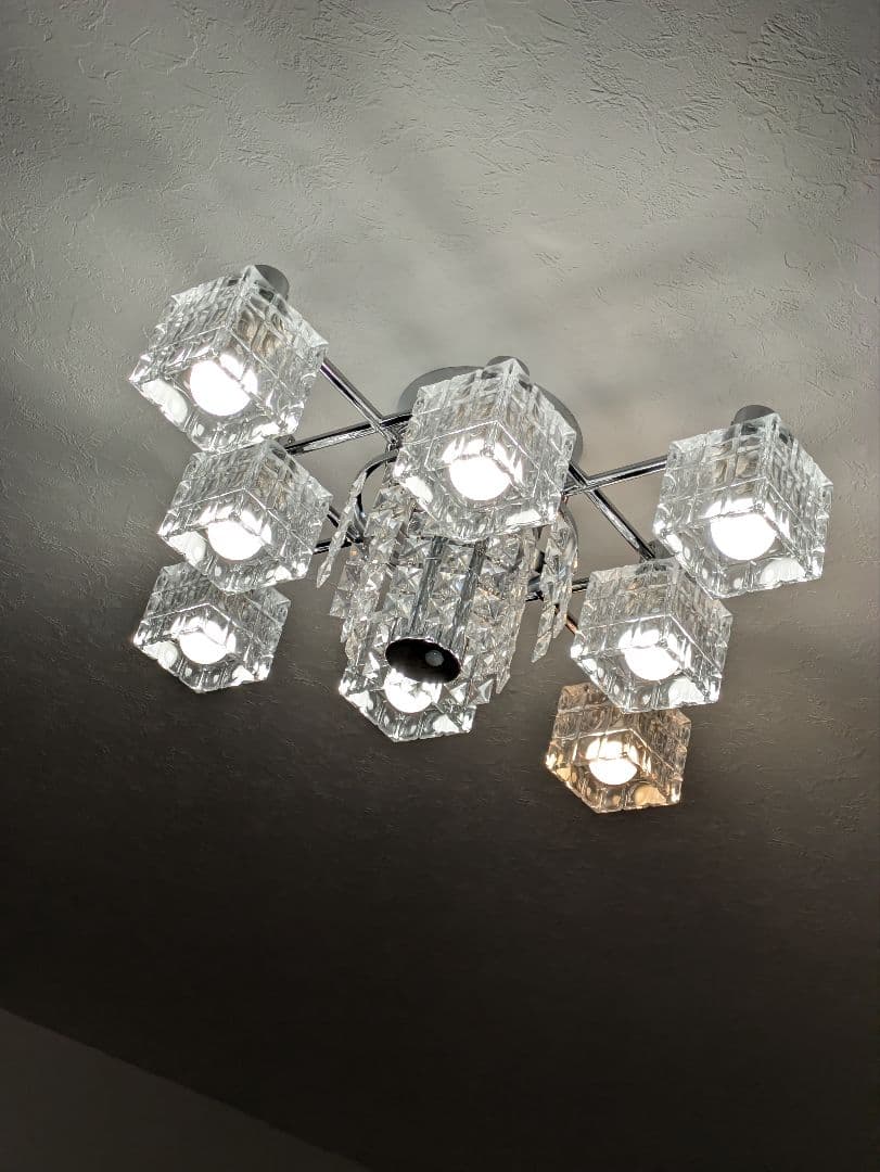 Laci レイシー シャンデリア 8〜12畳 クローム仕上げ - メルカリ