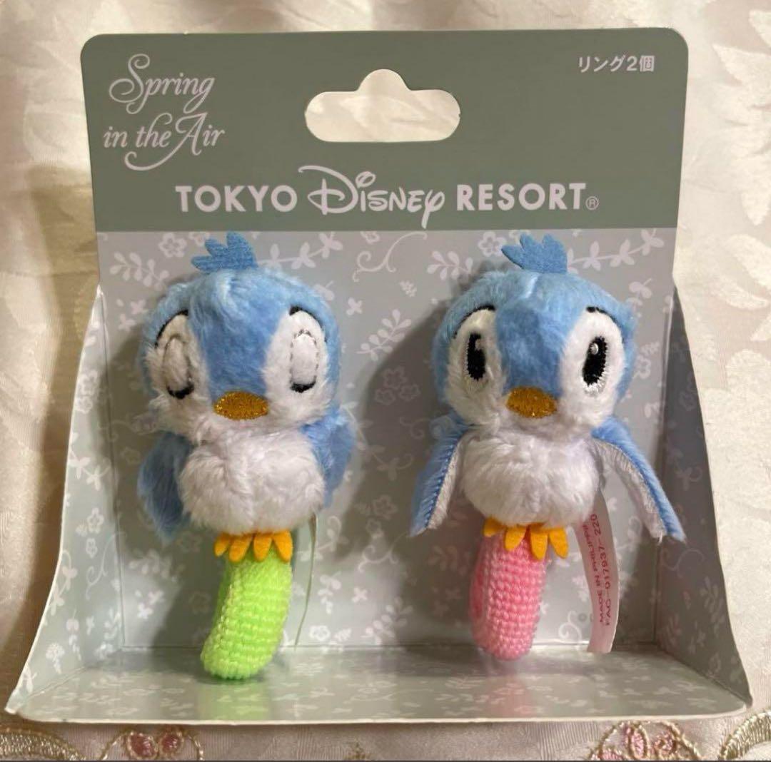 ディズニー リング 青い鳥 鳥 ぬいぐるみ 白雪姫 - メルカリ