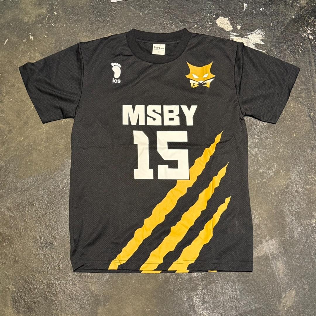 ハイキュー!! MSBY ブラックジャッカル 佐久早聖臣/15 ユニフォーム M