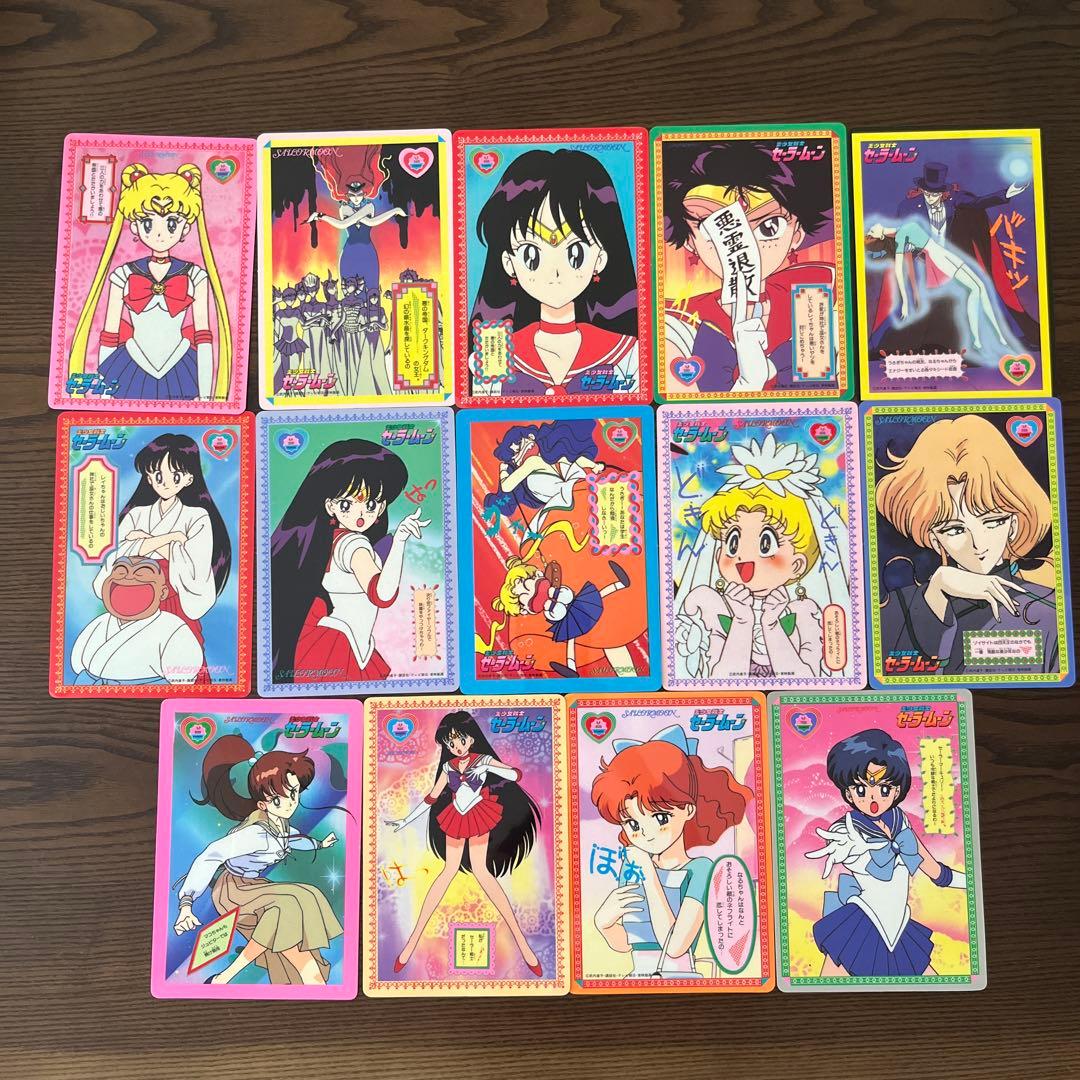 セーラームーン カード ジャンボカード 14枚セット 当時物 - メルカリ