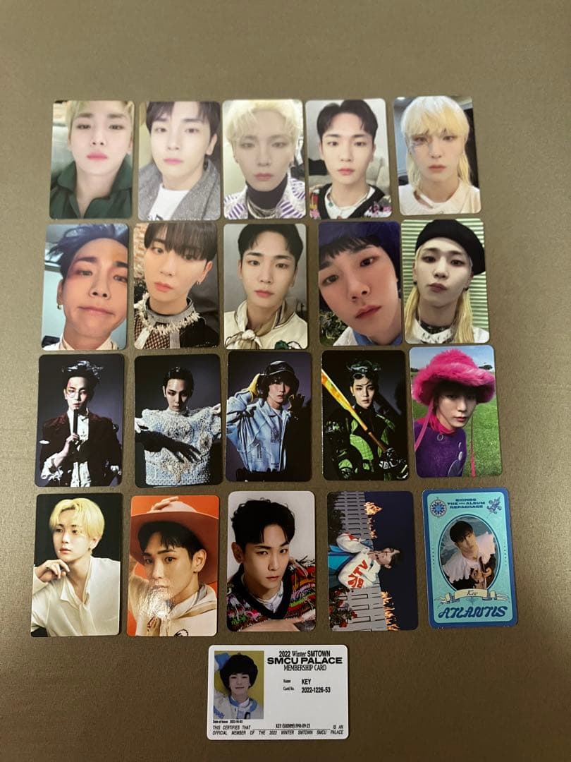 SHINee キー トレカセット - メルカリ