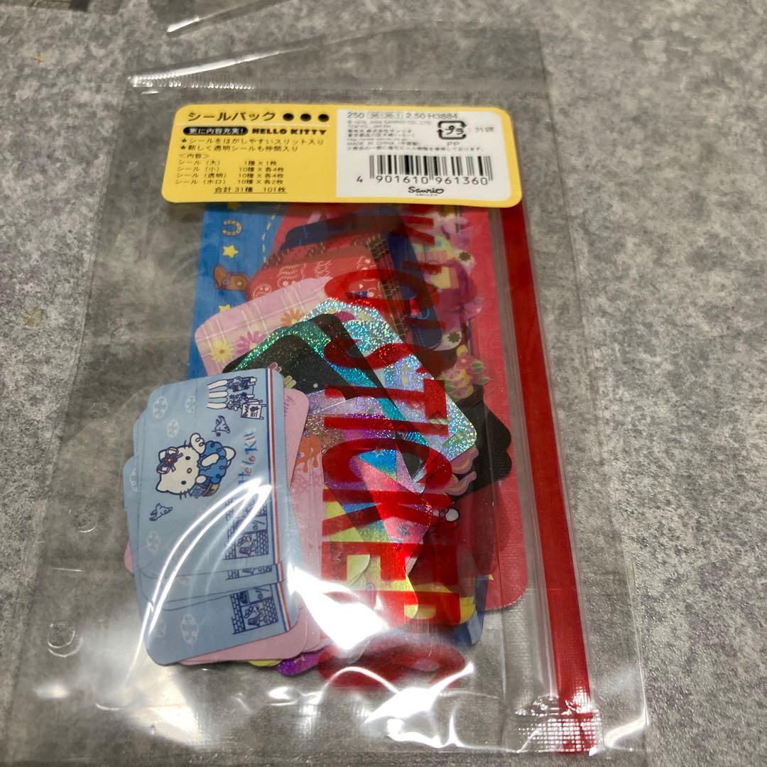 ハローキティ シールパック 31種101枚 ハローキティ シールパック 31種101枚 ハローキティ パックステッカー