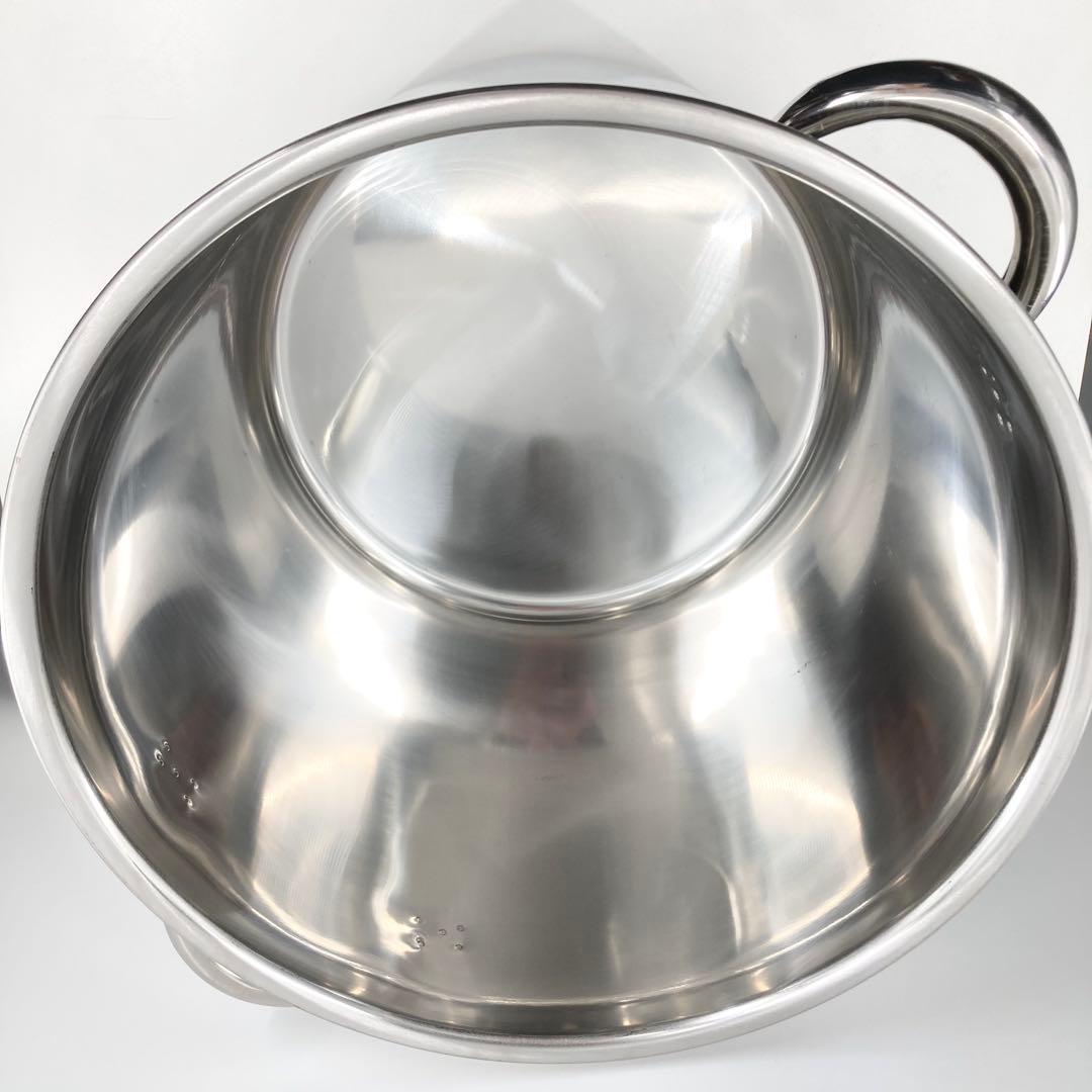 業務用 寸胴鍋 直径36cm 約35L SUS316 モリブデン 大容量 業務用 大容量