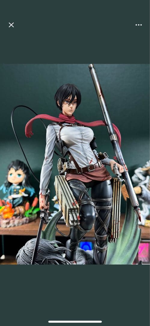 良辰LC Studio 進撃の巨人 ミカサアッカーマン ガレージキット - メルカリ