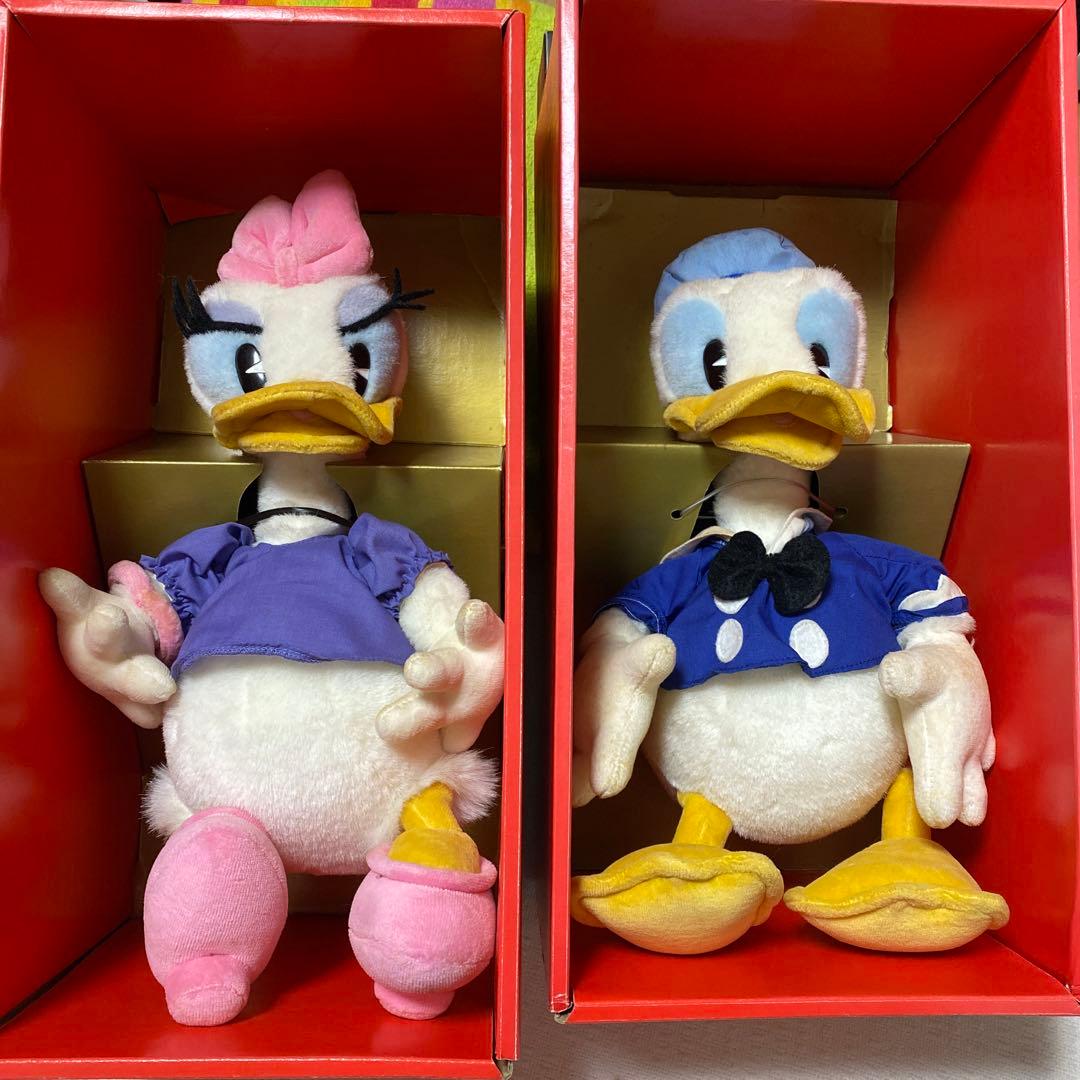 ヴィンテージ ドナルドダック デイジーGUND ぬいぐるみ 箱入 ビッグ