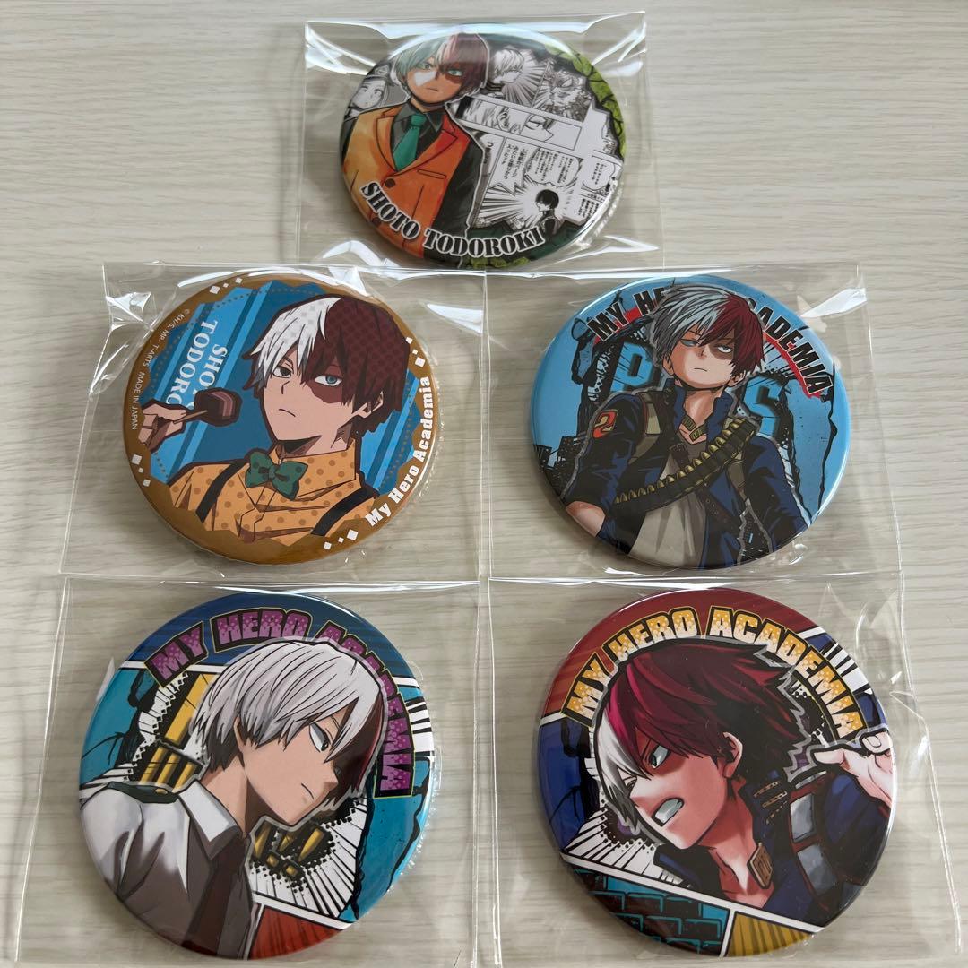 僕のヒーローアカデミア ヒロアカ 轟焦凍 缶バッジ まとめ売り - メルカリ