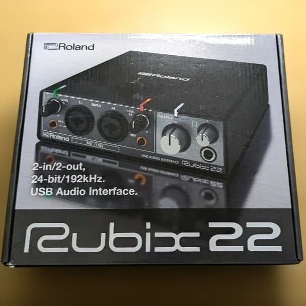 箱、ケーブル付、未使用Roland Rubix 22 オーディオインターフェイス Amazon.co.jp: ローランド ROLAND Rubix22 USB AUDIO INTERFACE