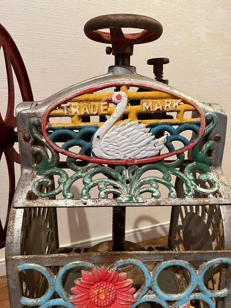 \"希少\" 昭和レトロ　かき氷　白鳥　色鮮やか　MADIN JAPAN