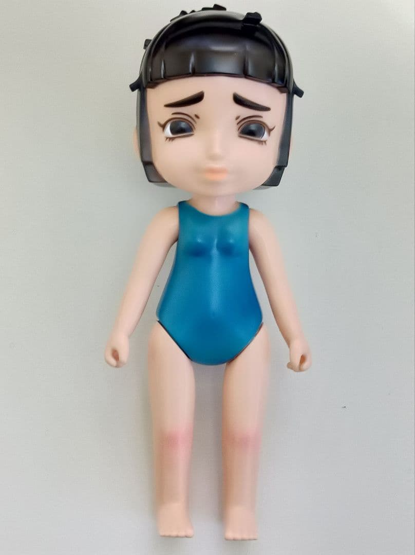 五寸釘玩具 藁人形ちゃん わらにんぎょうちゃん　ソフビ フィギュア 五寸釘まさひろ氏の「藁人形ちゃん ノーマルカラー」がやってくる