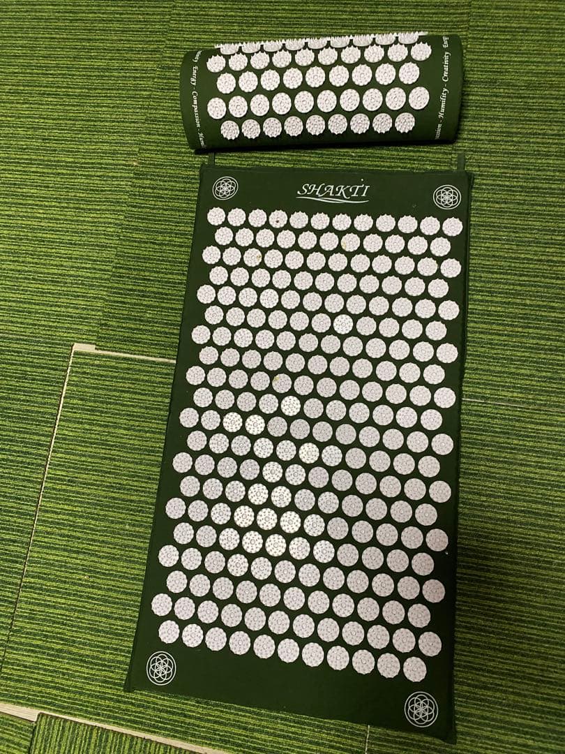 SHKTI リラクゼーションマットとクッションセット 極上 コンパクト マットレス 【TOKURI-EX】ごろ寝マット 折りたたみ お