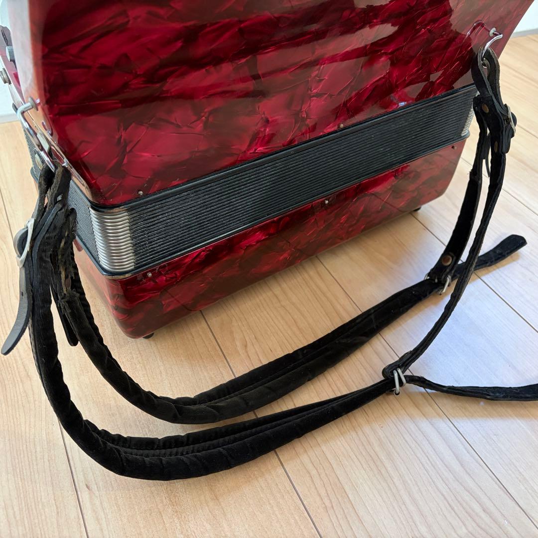 HOHNER AMICA Ⅲ 96 アコーディオン 96ベース ホーナー 赤 - メルカリ