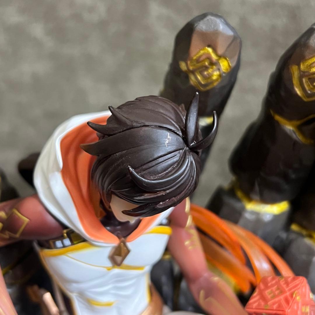 原神 鐘離 神装 塗装済み 完成品 ガレージキット 1/7スケール - メルカリ