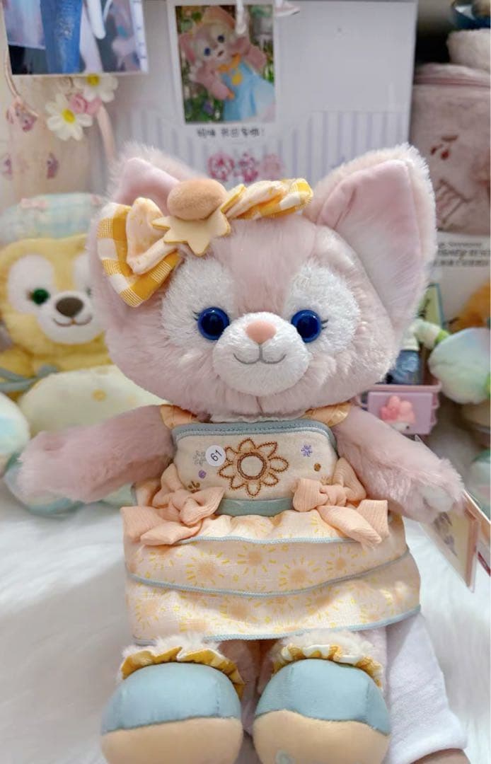 上海ディズニーランド❗️リーナベル カラフル　ぬいぐるみss② 上海ディズニー スケルトン入り リーナベル ぬいぐるみS – リーナちゃん