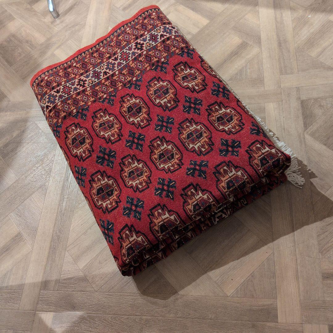 140x186cmパキスタン高品質手織りじゅうたん(024) - メルカリ